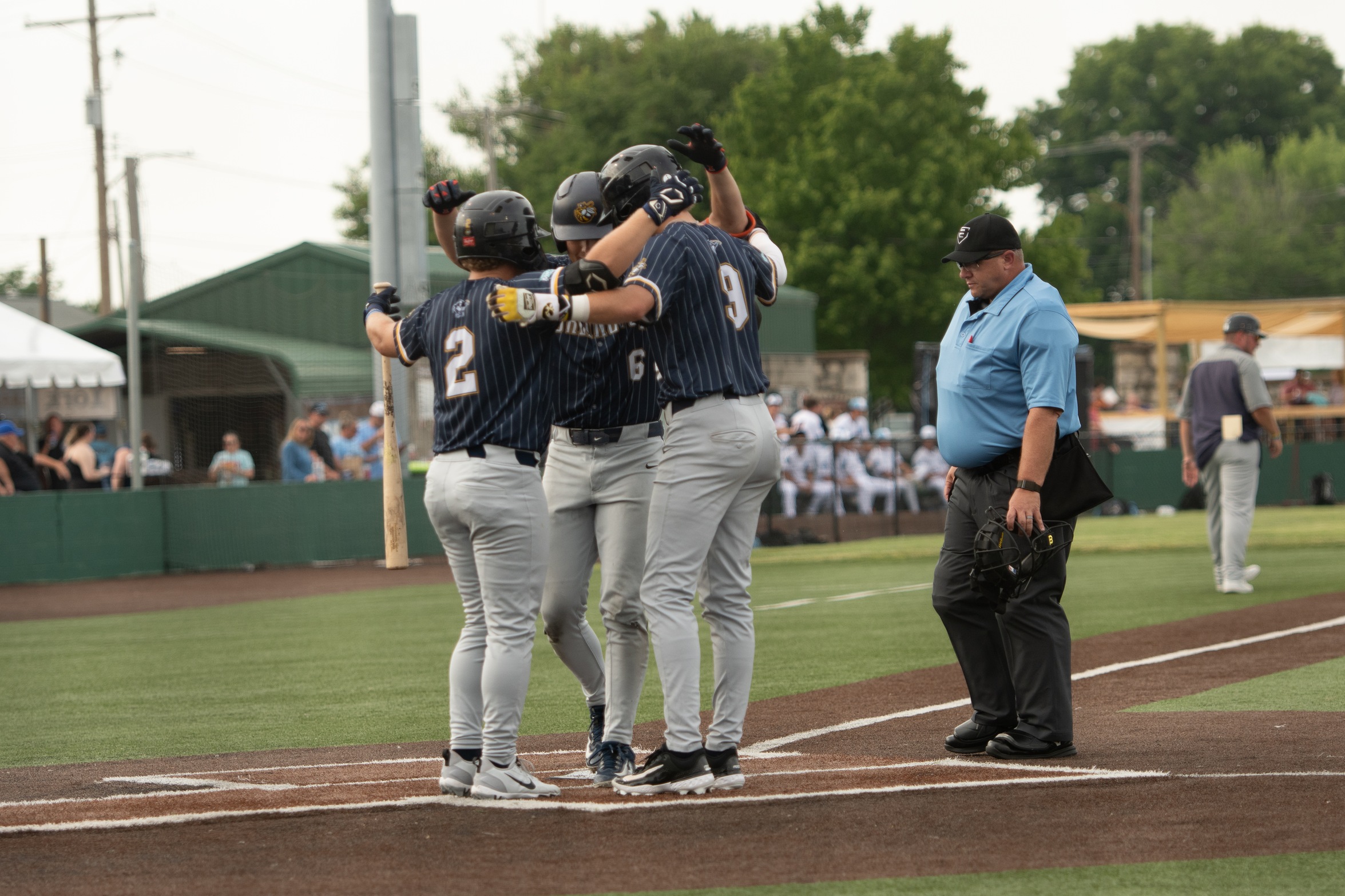 SEVEN UNEARNED RUNS DOOM BEES IN 11-9 LOSS TO QUINCY